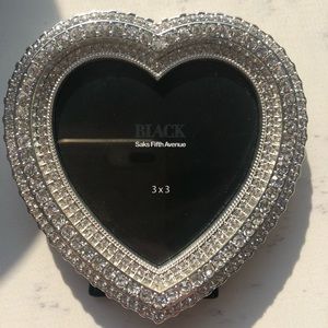 Black label Saks Fifth Avenue Rhinestone frame